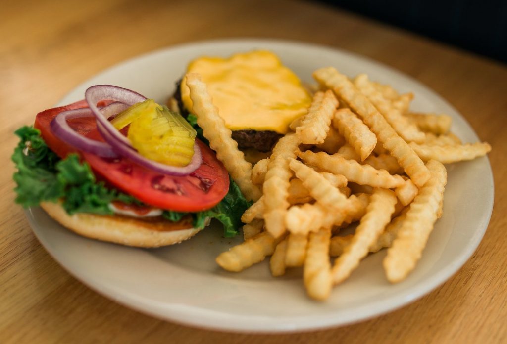 Haywood 209 Cafe - Cheeseburger & Fries